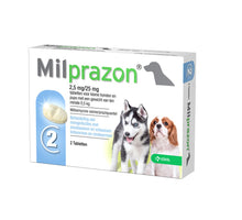 Milprazon Kleine Hond / Puppy - 2.5 mg / 25 mg