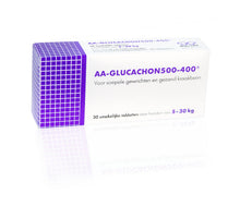AA-Glucachon 500-400 (5 t/m 30 kg) - 30 tabletten