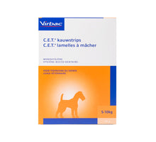 C.E.T. Kauwstrips hond (- 10 kg) - 141 gram