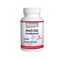 Pharmox Groenlipmossel Hond & Kat - 60 capsules