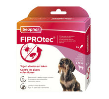 Beaphar FIPROtec Spot-On Hond 2 t/m 10 kg - 4 pip