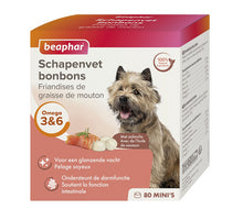 Beaphar Schapenvet Bonbons Zalm Mini - 245 gram