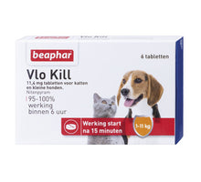 Beaphar Vlo Kill Kat & Hond -11kg - 6 tabletten