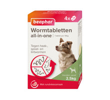 Beaphar Wormtabletten All-in-One Kleine Hond (+2.5 kg) - 4 tabletten