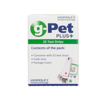 G-Pet Plus Glucoseteststrips - 25 strips