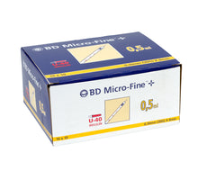 BD Micro-Fine insulinespuit 0.5ml 0.30mm x 8mm - 100 stuks