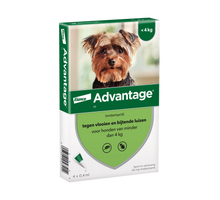 Advantage 40 - Hond Kleiner dan 4 kg - 4 pipetten