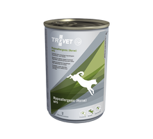 Trovet Hypoallergenic Horse HPD Blik (hond) - 6 x 400 gram
