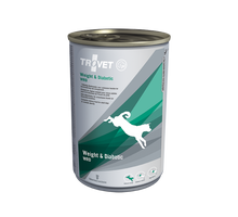 Trovet Weight & Diabetic WRD Blik (hond) - 6 x 400 gram