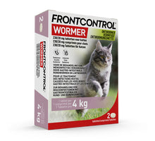 Frontcontrol Wormer Kat - 2 tabletten